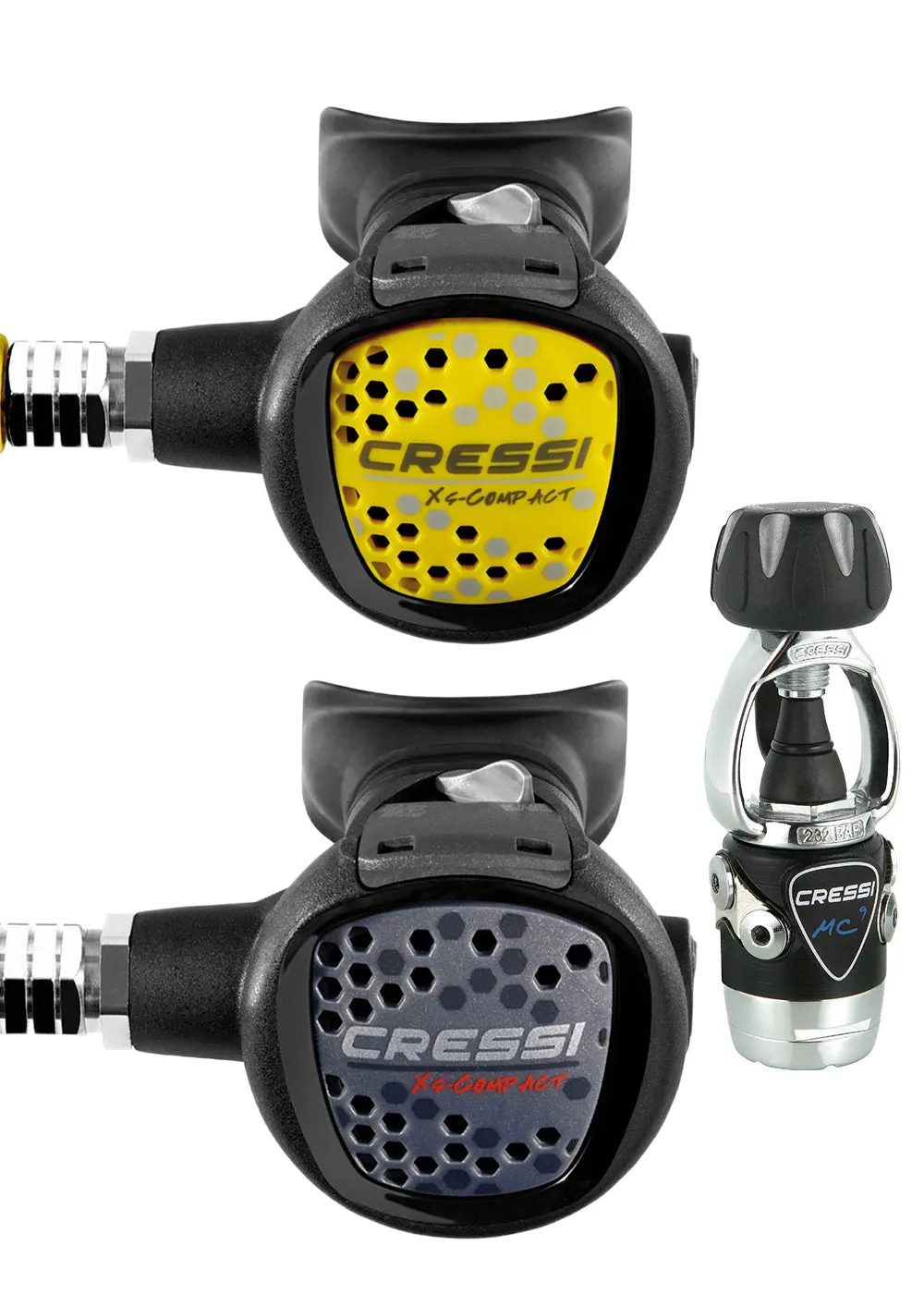 Cressi MC9 Regulator Set - Yoke