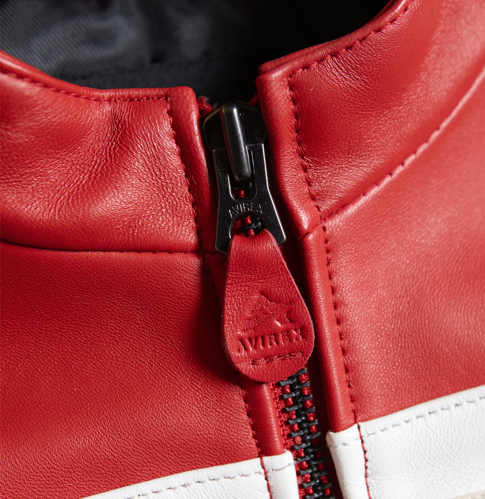 CROPPED COLORBLOCK MOTO JACKET