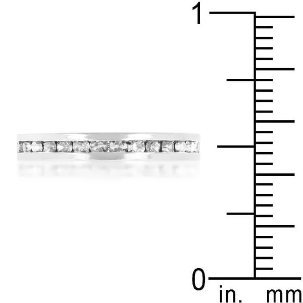 Crystal Eternity Band