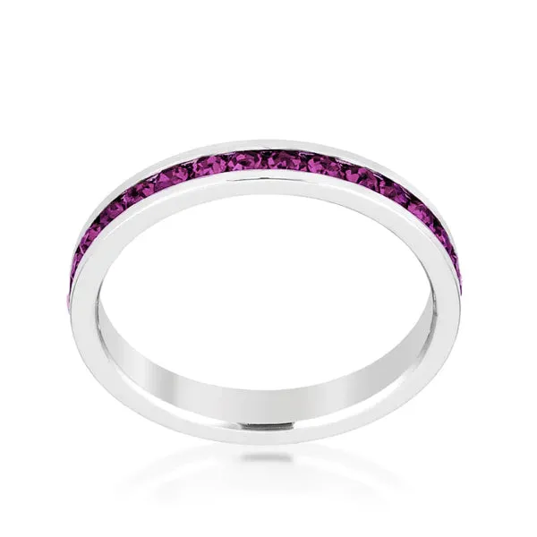 Crystal Eternity Band