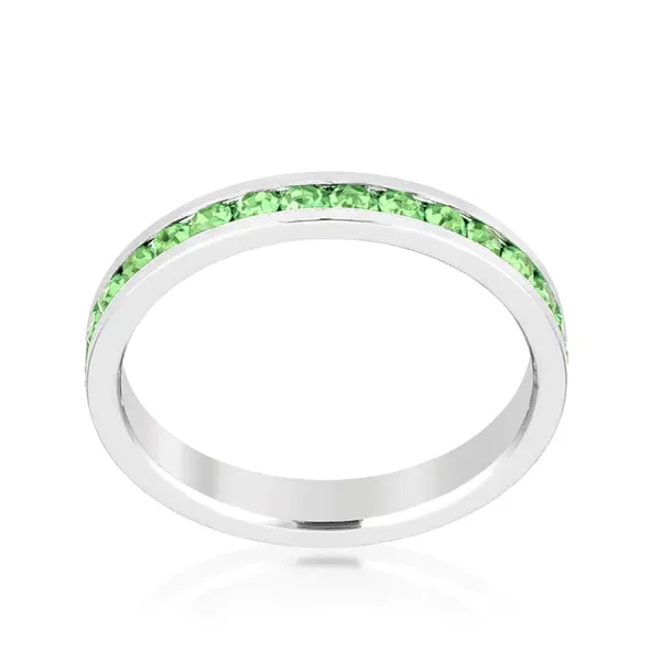Crystal Eternity Band