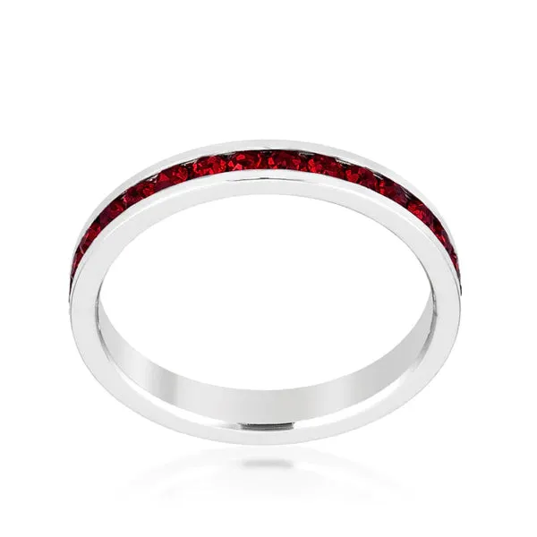 Crystal Eternity Band
