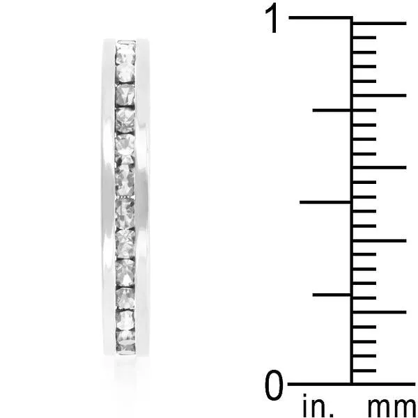 Crystal Eternity Band