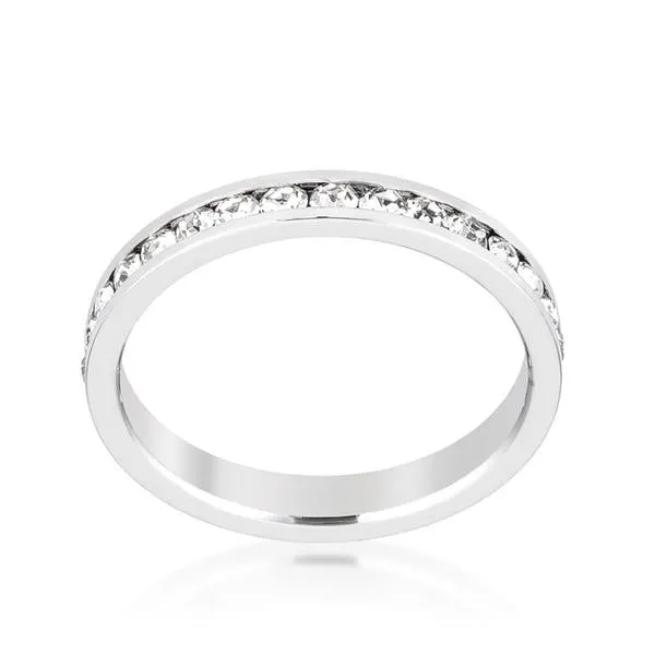 Crystal Eternity Band