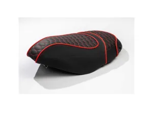 Custom Seat Black & Red | PIAGGIO ZIP II/ZIP SP
