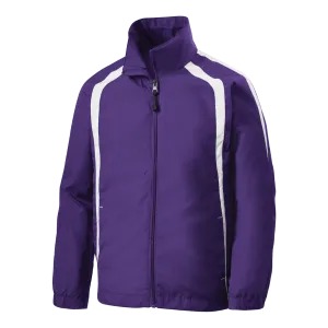 CY1805 Youth Colorblock Raglan Jacket