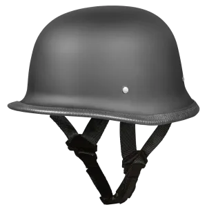 Daytona German Helmet in Dull Black