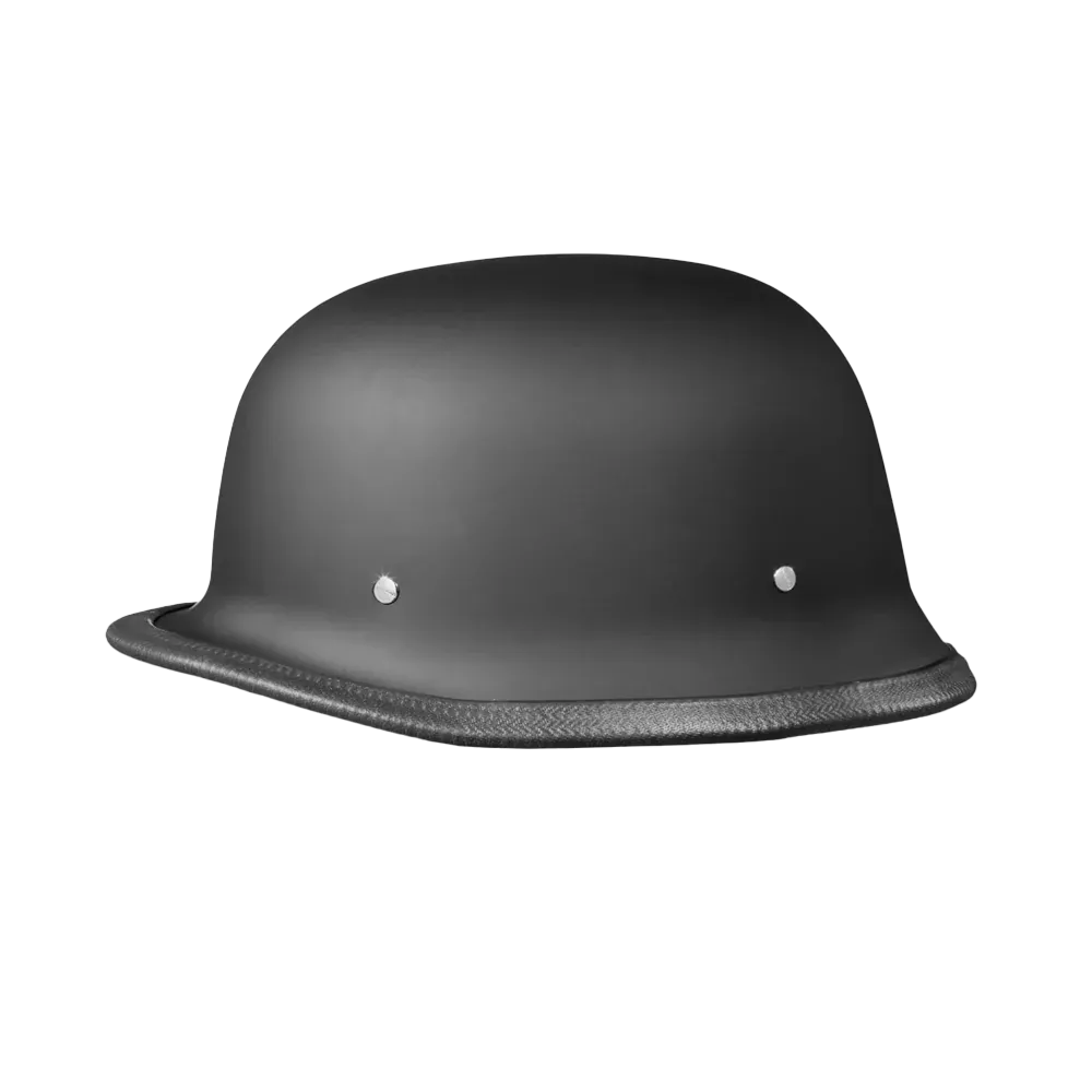 Daytona German Helmet in Dull Black