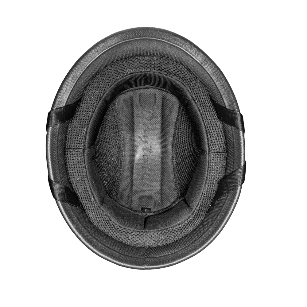 Daytona German Helmet in Dull Black