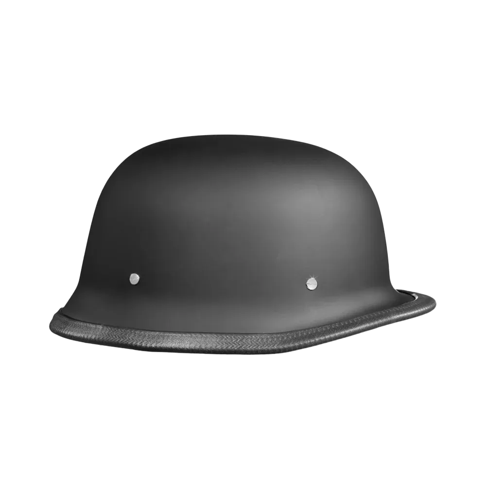 Daytona German Helmet in Dull Black