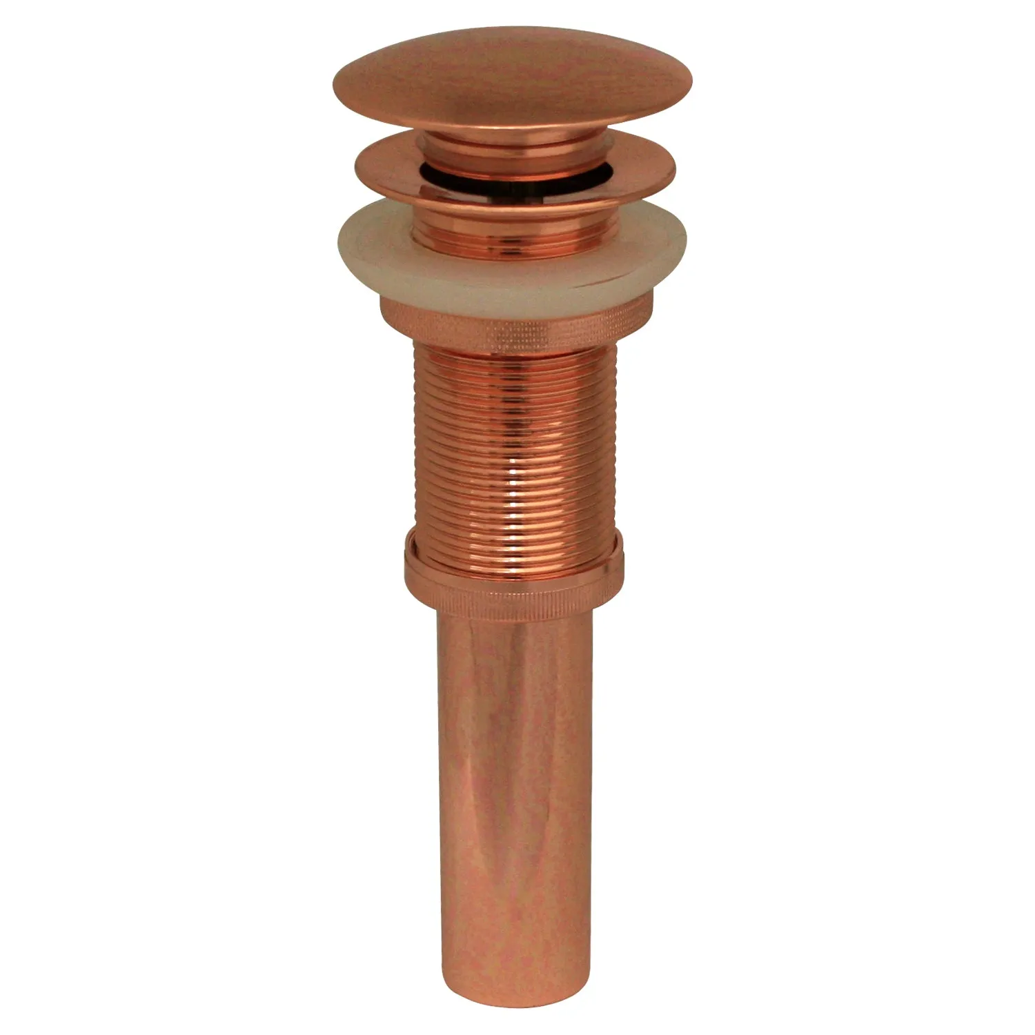 Decorative Pop-up Mushroom Drain with Overflow