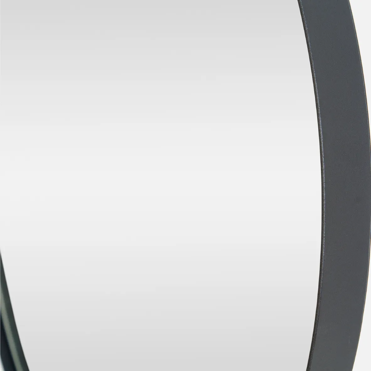 Deep Frame Round Mirror - 90cm