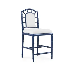 Delia Counter Stool / Midnight Blue