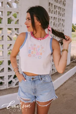 Delta Gamma Love Grows Here Bid Day Tank