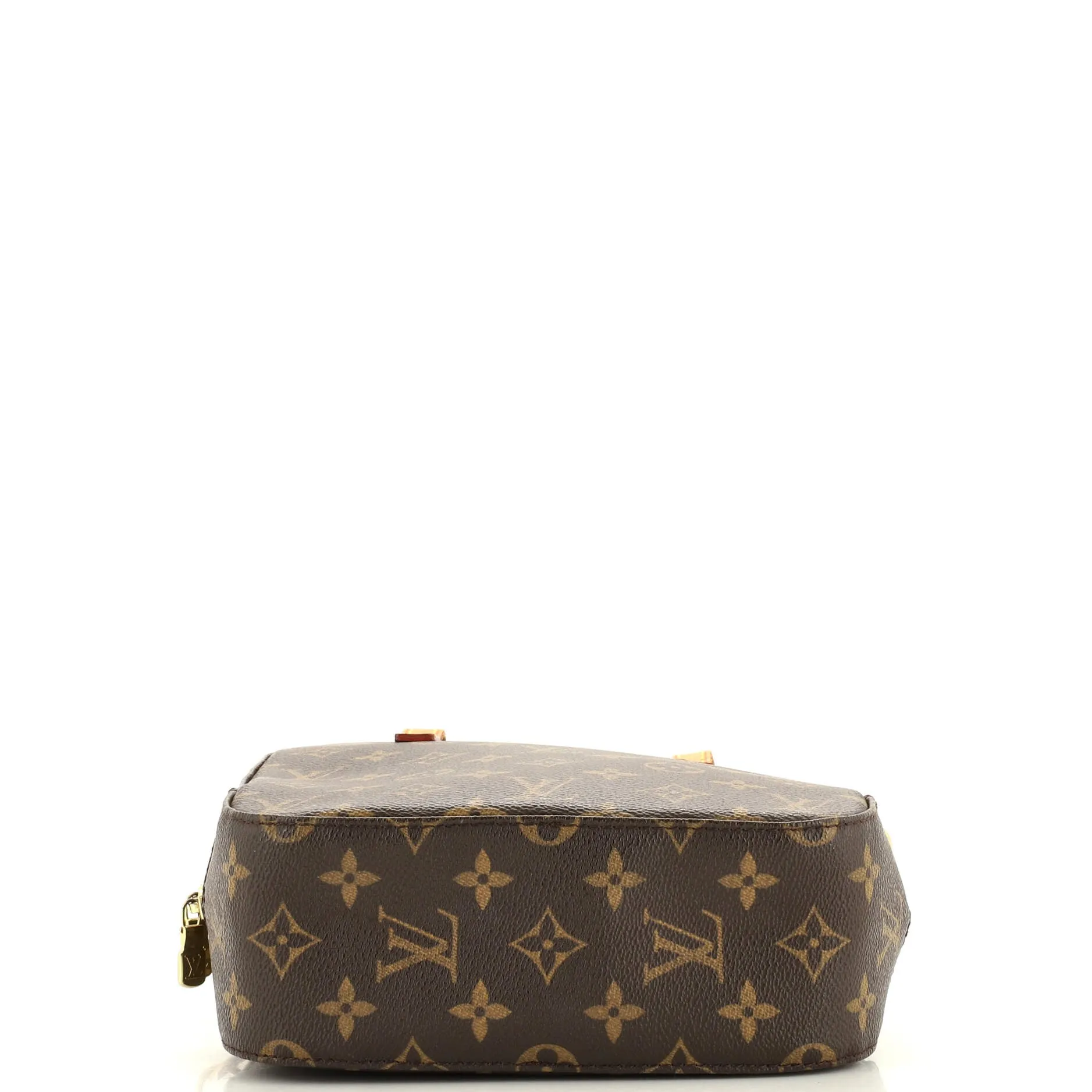 Designer Spontini Handbag Monogram Canvas