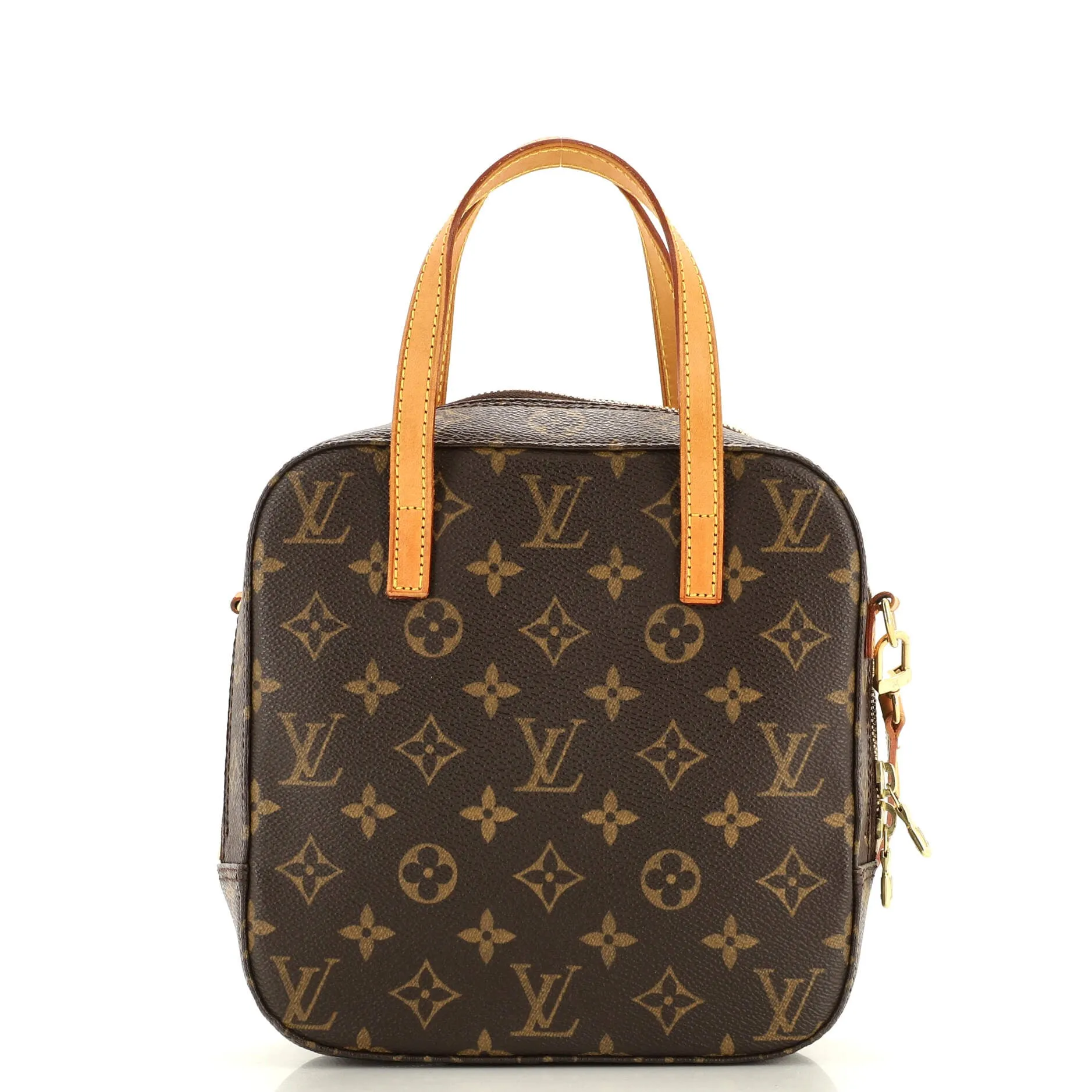 Designer Spontini Handbag Monogram Canvas