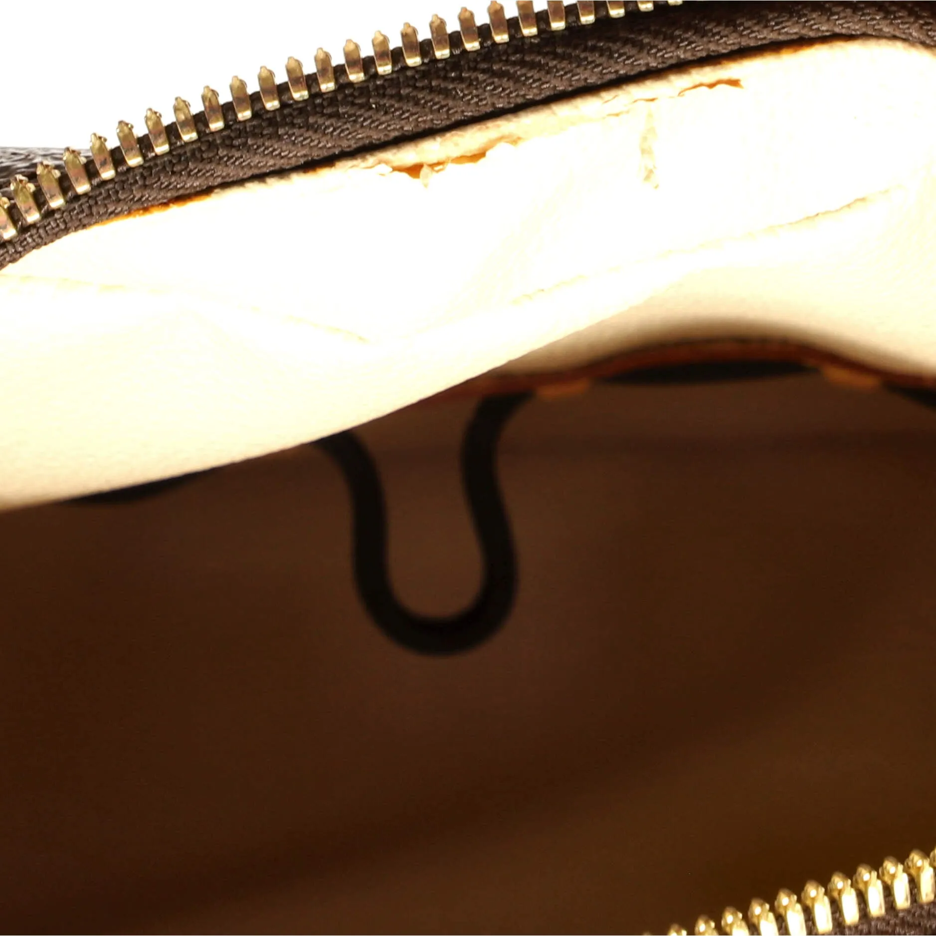 Designer Spontini Handbag Monogram Canvas