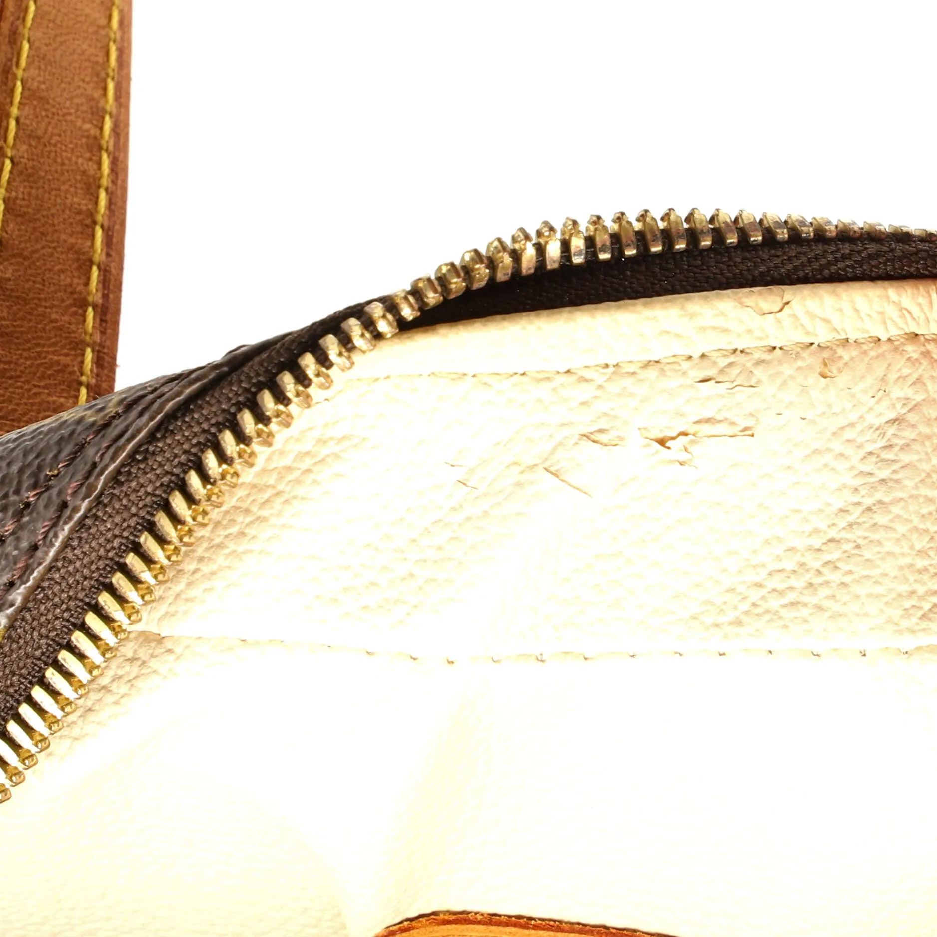 Designer Spontini Handbag Monogram Canvas