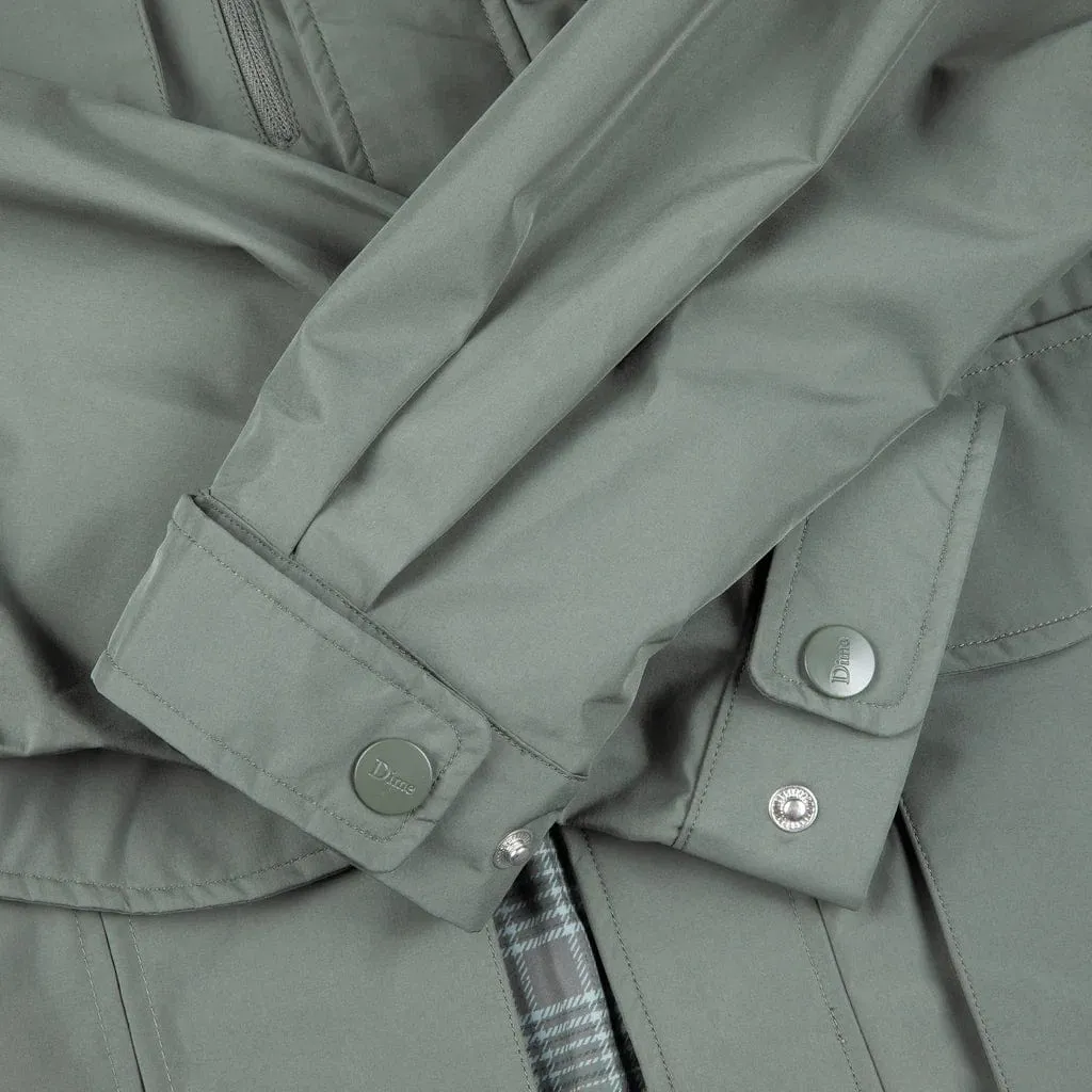 Dime MTL Fishing Zip Off Jacket Olive
