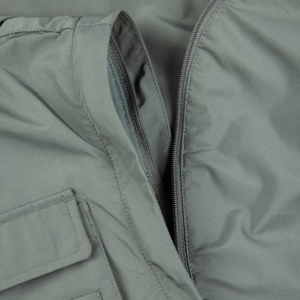 Dime MTL Fishing Zip Off Jacket Olive