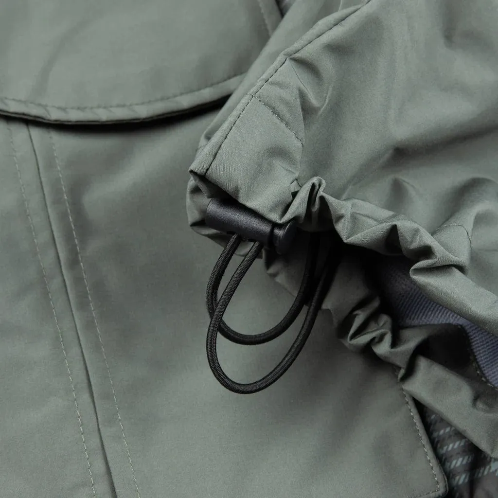 Dime MTL Fishing Zip Off Jacket Olive