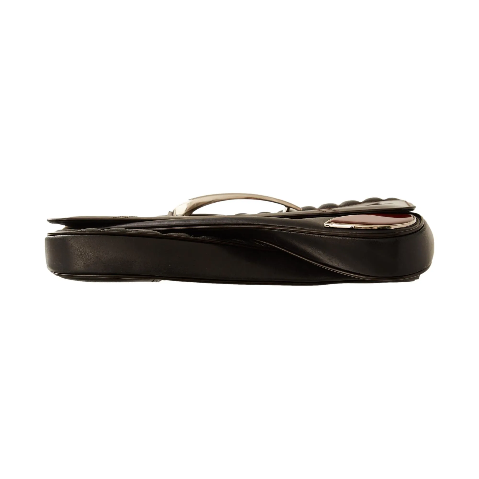 Dior Black Cadillac Saddle Bag