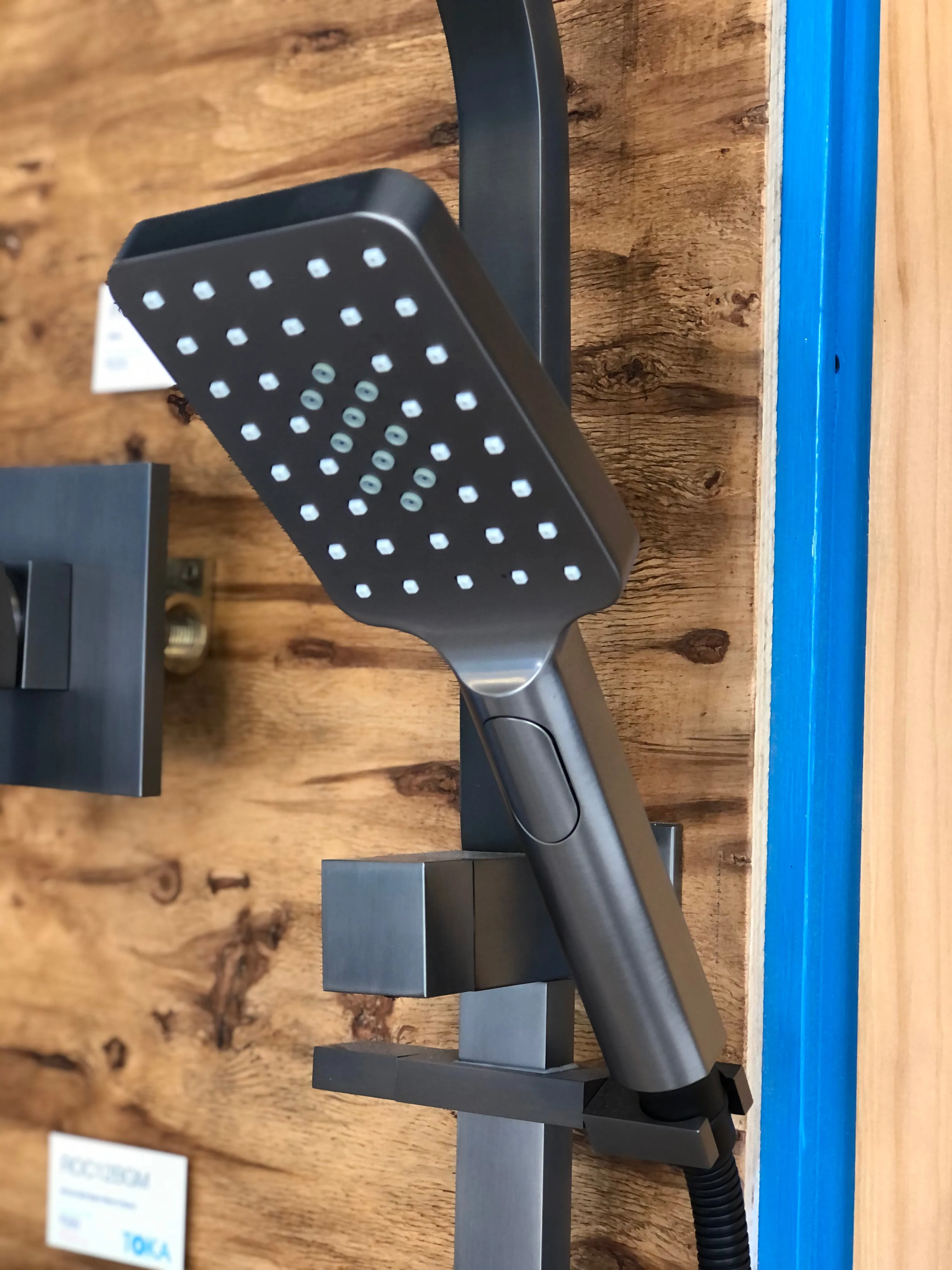 Double Square Shower Column - Handheld Shower & Rainshower Head - ROC20