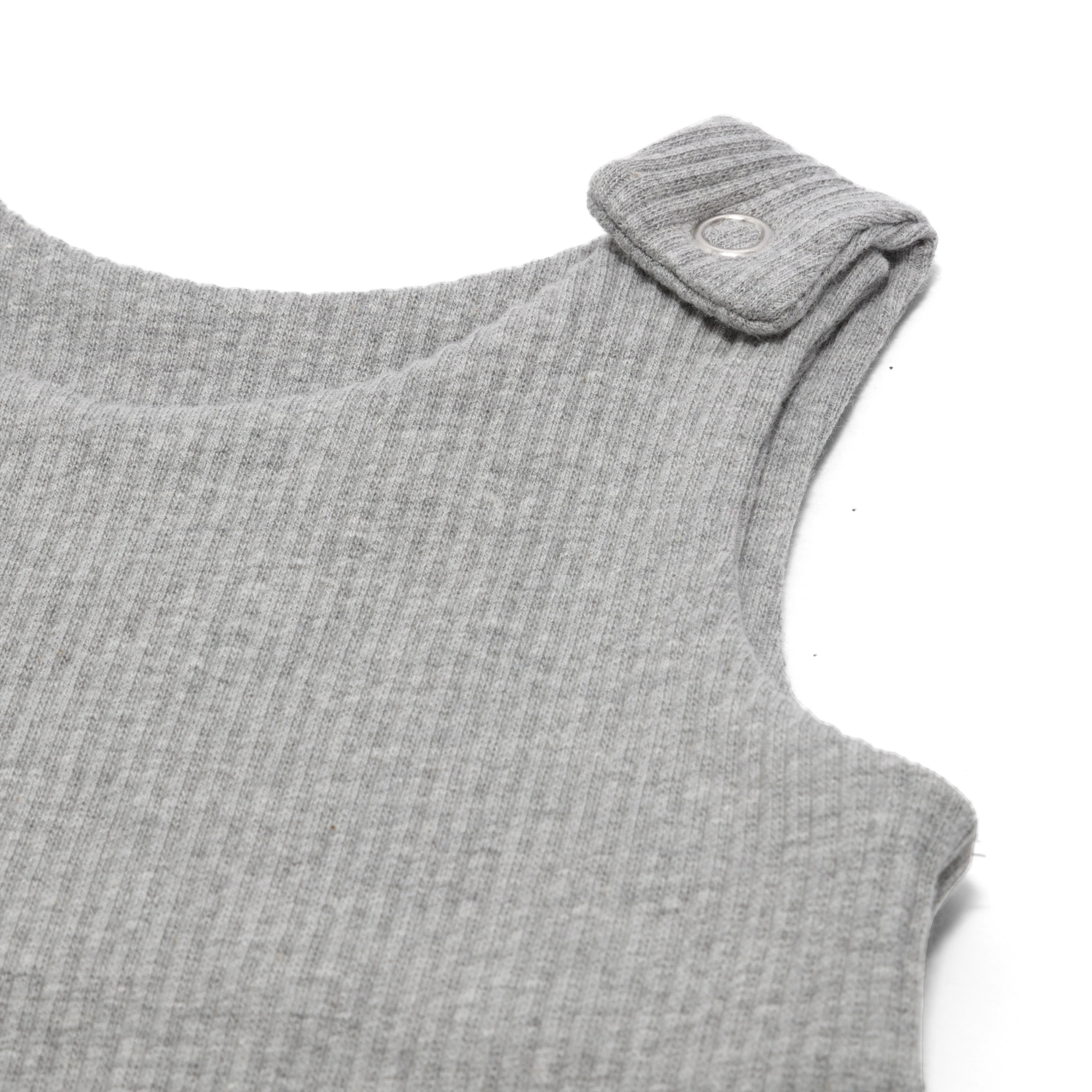 Dove Grey Dungarees
