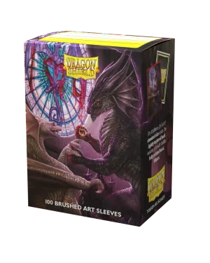 Dragon Shield Brushed Art Sleeves (100) - Valentine Dragon 2022