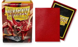Dragon Shield: DS100 Matte - Ruby