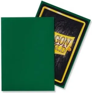 DRAGON SHIELD SLEEVES MATTE GREEN 100CT AT-1004