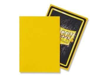 DRAGON SHIELD SLEEVES MATTE YELLOW 100CT AT-11014