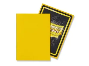 DRAGON SHIELD SLEEVES MATTE YELLOW 100CT AT-11014