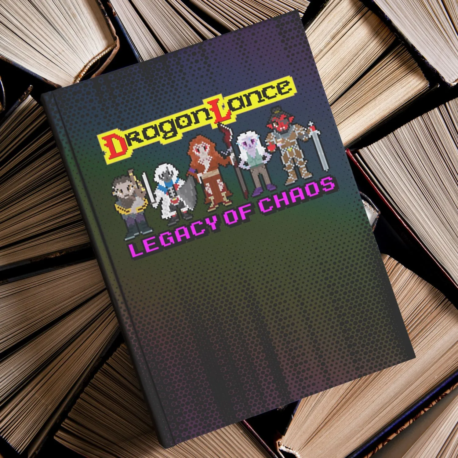 Dragonlance: Legacy of Chaos Pixel Art Hardcover Journal
