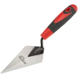 Draper Redline Soft Grip Pointing Trowel, 150Mm Dr-69121