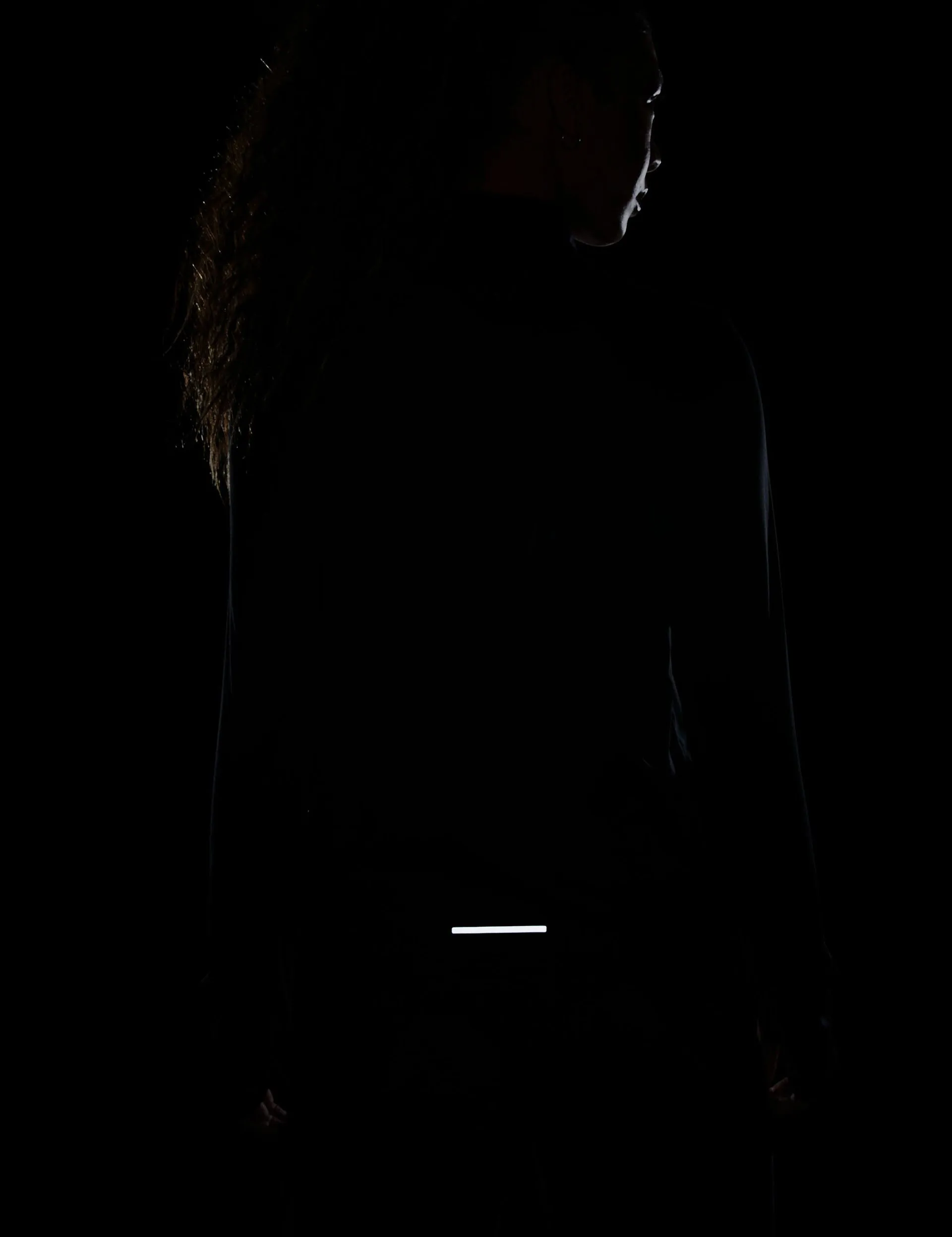 Dri-FIT Swift Element UV 1/4-Zip Running Top - Black/Reflective Silver