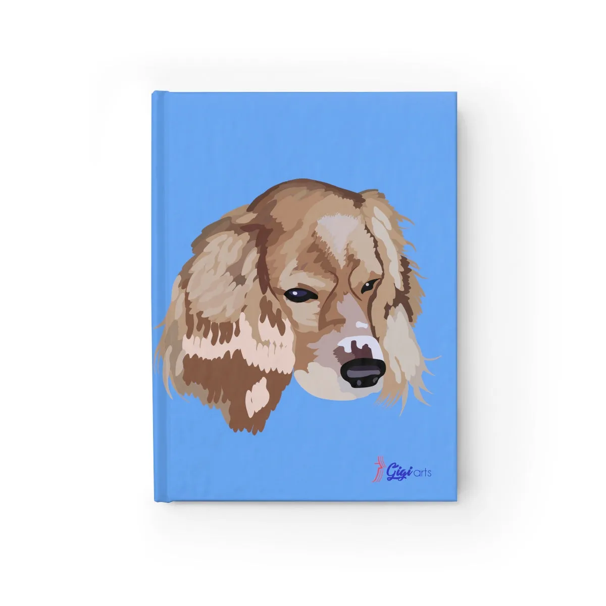 Droopy light blue Journal - Blank