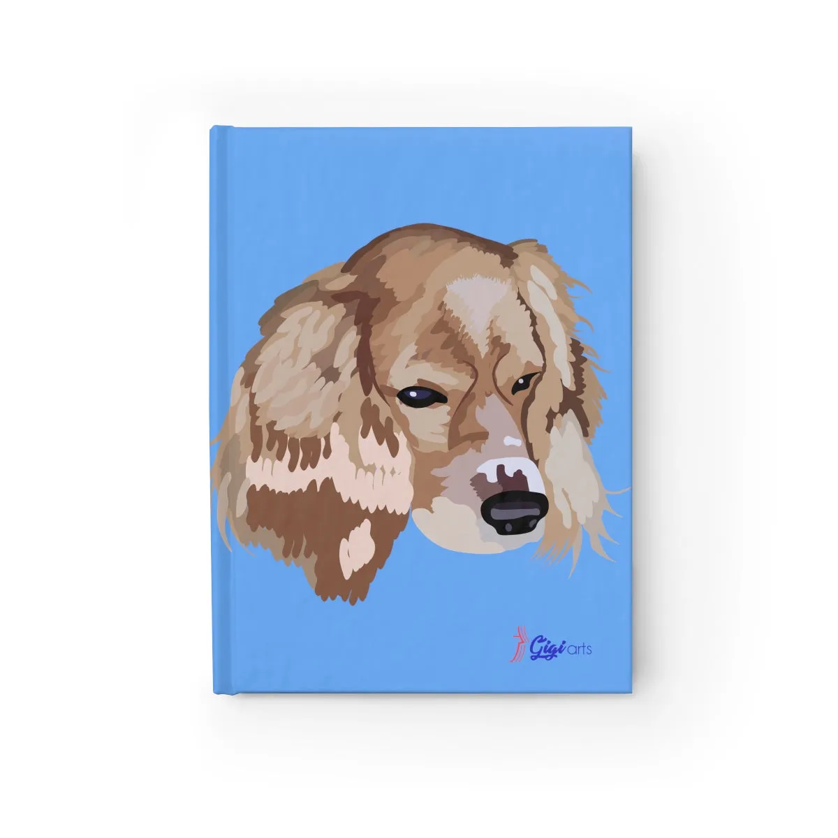Droopy light blue Journal - Ruled Line