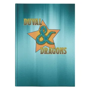 Duval & Dragons Superstar Logo Hardcover Journal