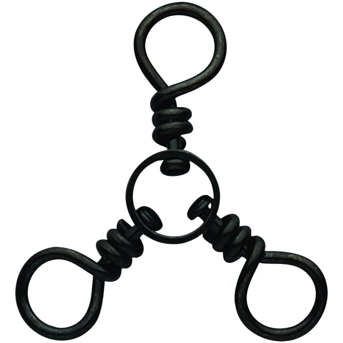 EAGLE CLAW THREE WAY SWIVEL BLACK
