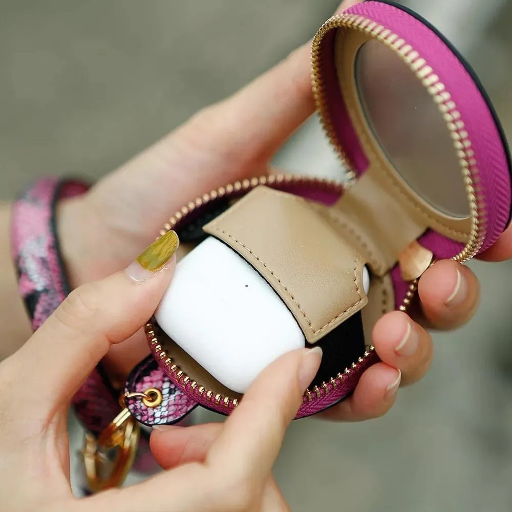 Ear Pod Holder & Mirror Compact Bangle