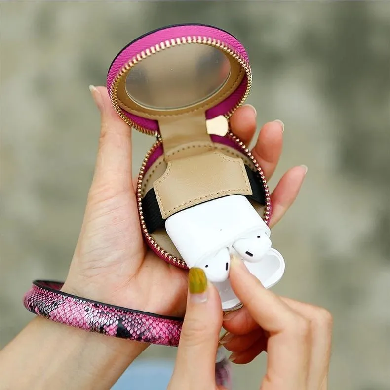 Ear Pod Holder & Mirror Compact Bangle