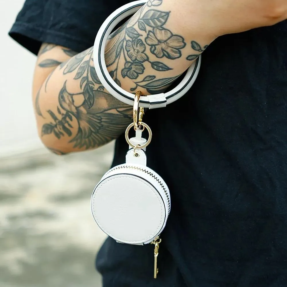 Ear Pod Holder & Mirror Compact Bangle