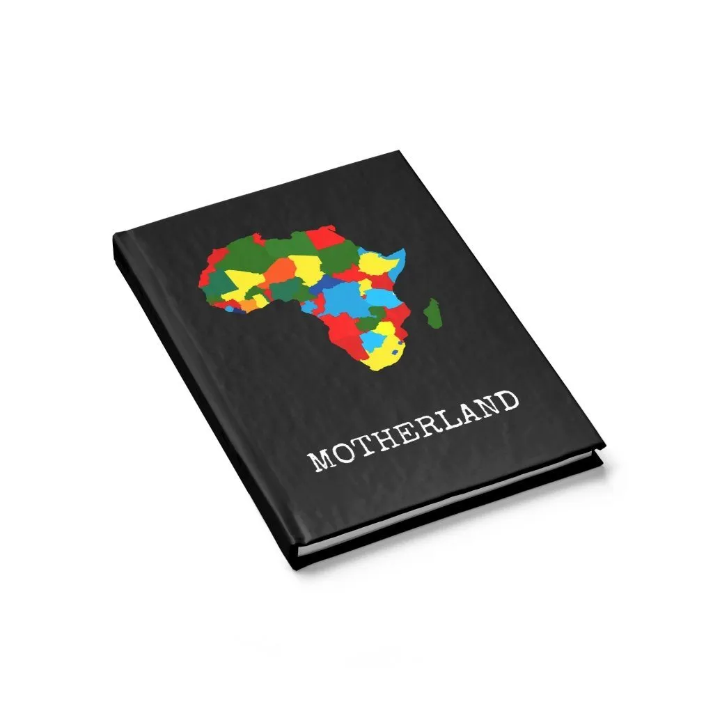 EKO & CO.™ Ruled Hardcover Africa Colors Notebook - Black