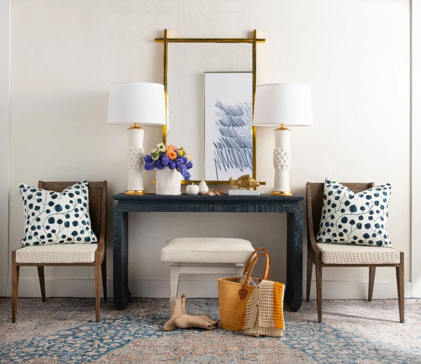 Elina Console / Storm Blue