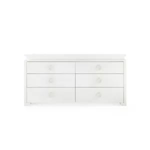 Elina Extra Large 6 Drawer Dresser