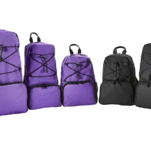 Enteral Feeding Pump Kangaroo Connect Pump Backpacks Black or Purple by Cardinal Health