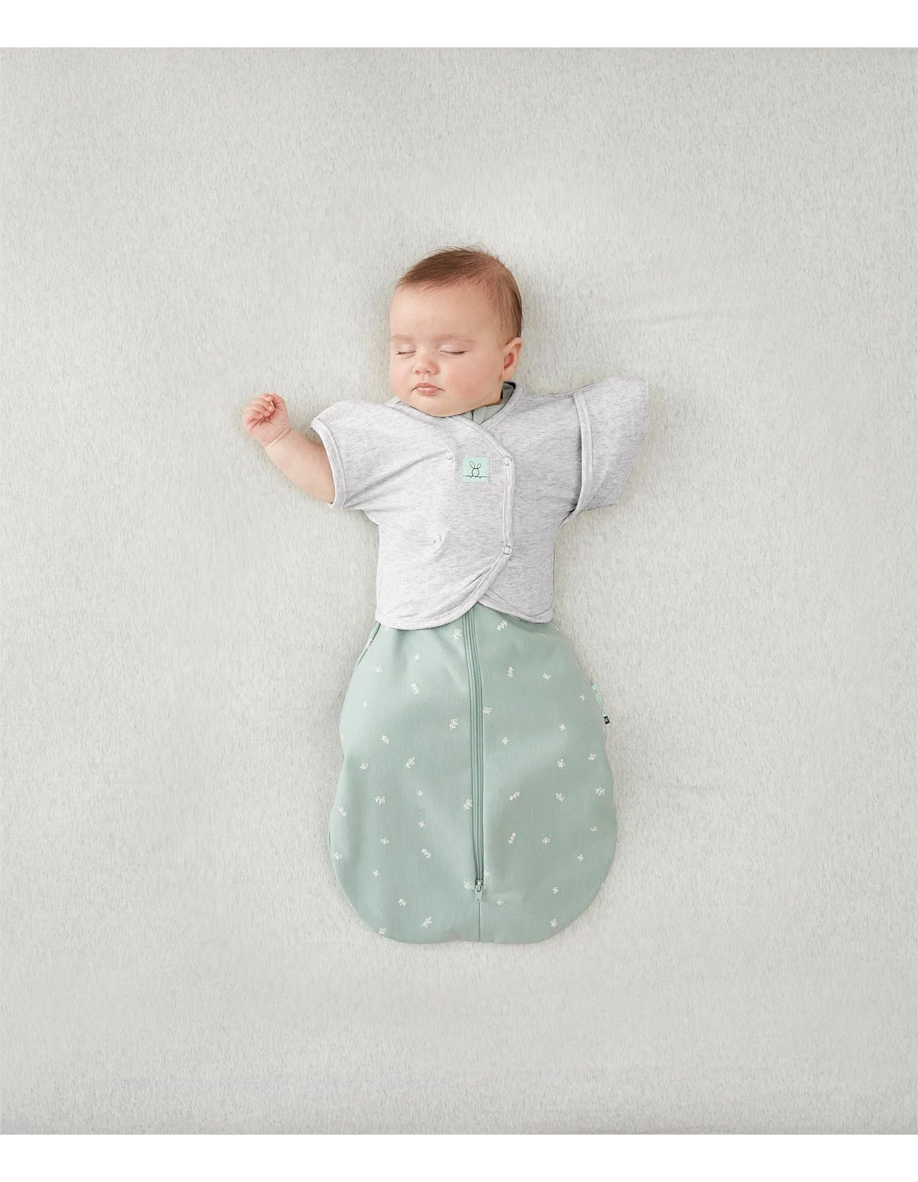 ergoPouch Sage Cocoon Swaddle Sleep Starter Pack  1.0 TOG | 0-3 Months