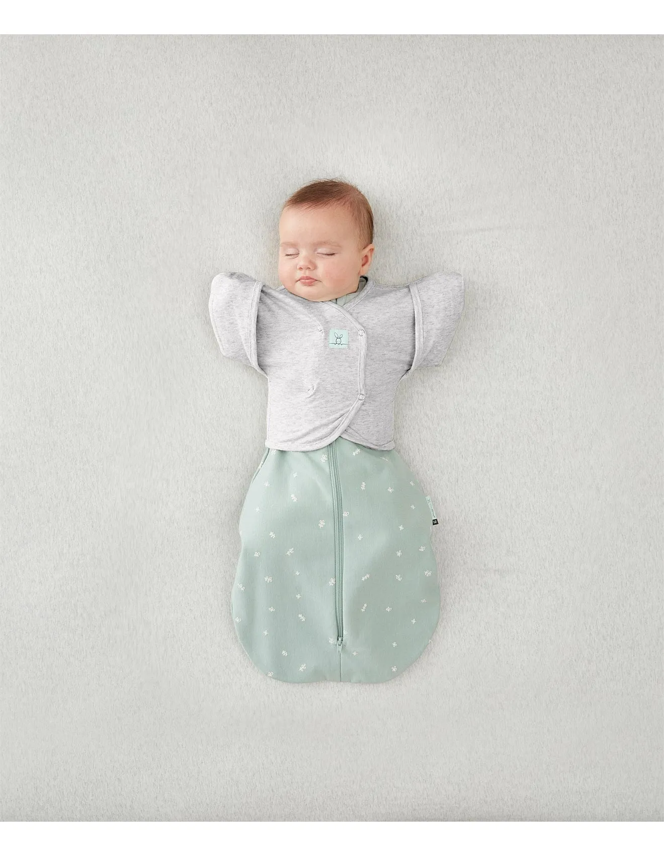 ergoPouch Sage Cocoon Swaddle Sleep Starter Pack  1.0 TOG | 0-3 Months