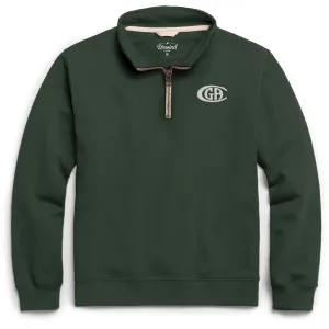 Essential Fleece 1/4 Zip - Hunter Green
